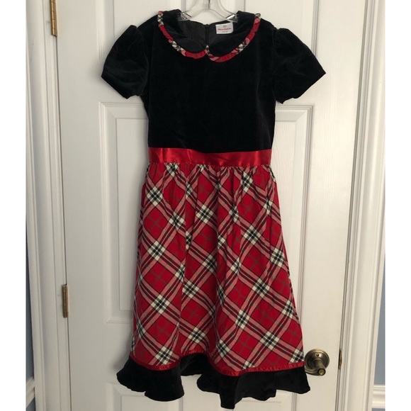 Hanna Andersson Other - 🆕 GIRLS HANNA ANDERSSON Black/Red Plaid Dress
